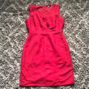 Red Tahari Arthur Levine Dress